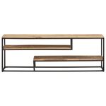 Casa si Gradina - Mobilier - Comode si corpuri - Comode - Comoda TV, 130 x 30 x 45 cm, lemn de mango nefinisat - Infinity.ro