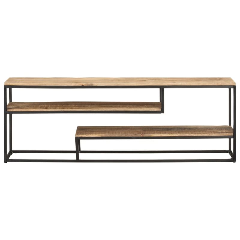 Casa si Gradina - Mobilier - Comode si corpuri - Comode - Comoda TV, 130 x 30 x 45 cm, lemn de mango nefinisat - Infinity.ro