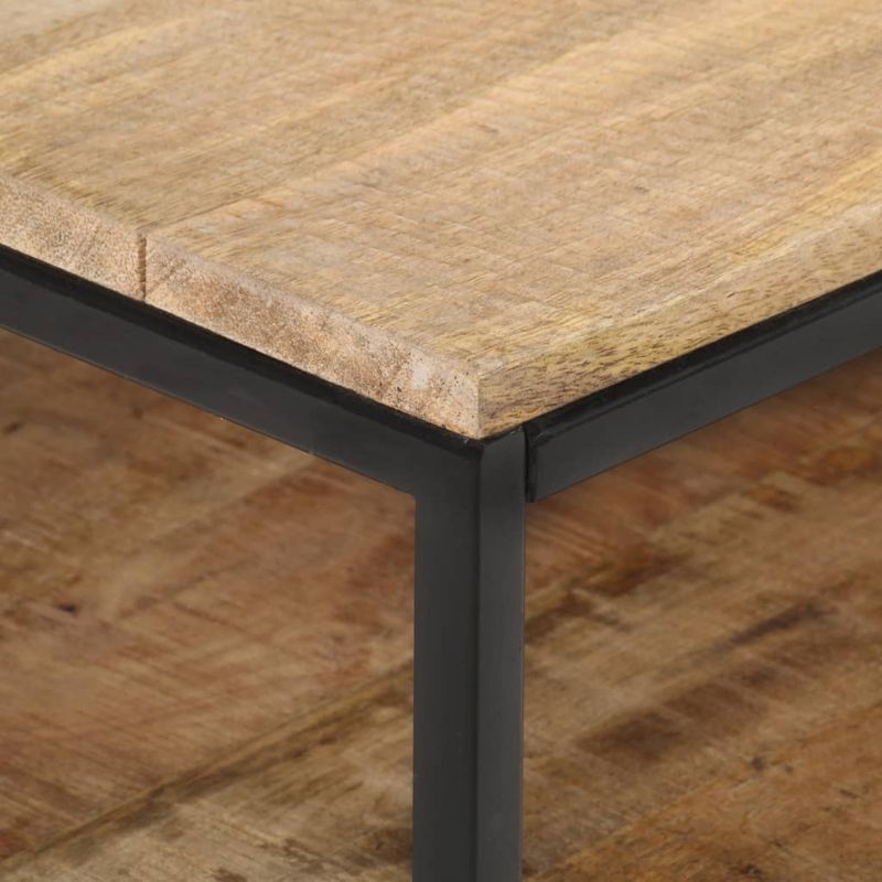Casa si Gradina - Mobilier - Comode si corpuri - Comode - Comoda TV, 130 x 30 x 45 cm, lemn de mango nefinisat - Infinity.ro