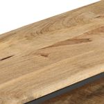 Casa si Gradina - Mobilier - Comode si corpuri - Comode - Comoda TV, 130 x 30 x 45 cm, lemn de mango nefinisat - Infinity.ro