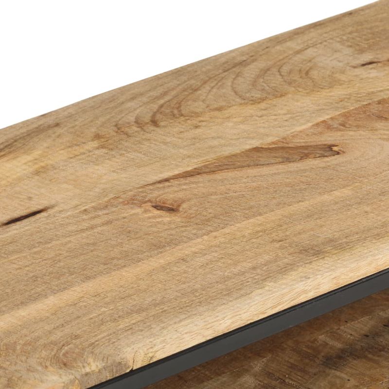 Casa si Gradina - Mobilier - Comode si corpuri - Comode - Comoda TV, 130 x 30 x 45 cm, lemn de mango nefinisat - Infinity.ro