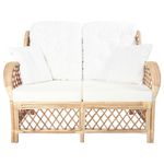 Casa si Gradina - Mobilier - Canapele si coltare - Canapele - Canapea cu perna, ratan - Infinity.ro