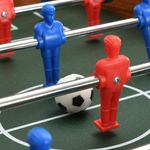 Sport si Outdoor - Alte sporturi - Mese fusball - Mini masa de fotbal, 69 x 37 x 62 cm, artar - Infinity.ro