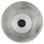 Casa si Gradina - Corpuri si surse de iluminat - Veioze si lampi - Lampi de veghe - Lampa de podea, argintiu, lemn masiv de mango, E27 - Infinity.ro