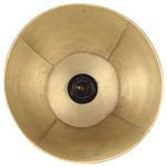 Casa si Gradina - Corpuri si surse de iluminat - Veioze si lampi - Lampi de veghe - Lampa de podea, alama, lemn masiv de mango, E27 - Infinity.ro