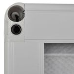 Casa si Gradina - Textile si covoare - Rulouri si jaluzele - Paravan insecte plisat de fereastra aluminiu 60x80cm cu umbrar - Infinity.ro