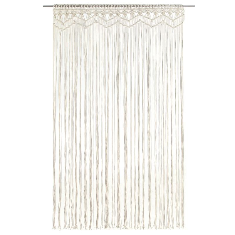 Casa si Gradina - Textile si covoare - Perdele si draperii - Perdele - Perdea macrame, 140 x 240 cm, bumbac - Infinity.ro