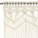 Casa si Gradina - Textile si covoare - Perdele si draperii - Perdele - Perdea macrame, 140 x 240 cm, bumbac - Infinity.ro