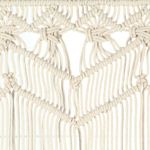 Casa si Gradina - Textile si covoare - Perdele si draperii - Perdele - Perdea macrame, 140 x 240 cm, bumbac - Infinity.ro