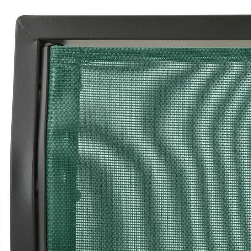Casa si Gradina - Gradina si terasa - Balansoare si hamace - Balansoare - Balansoar de gradina cu copertina, verde, 170 cm, textilena si otel - Infinity.ro