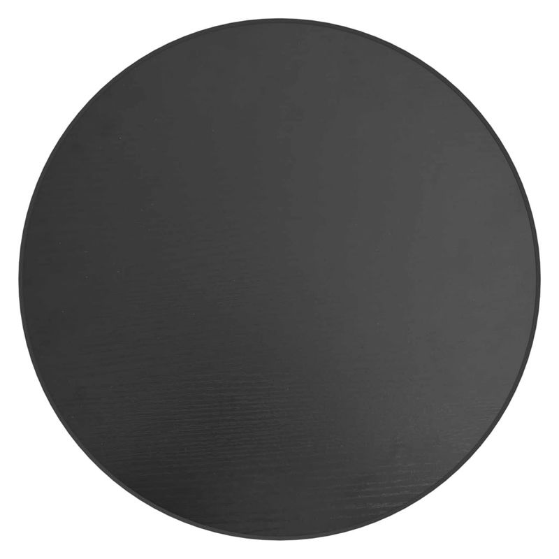 Casa si Gradina - Mobilier - Mese si birouri - Masute de cafea - Masa de ceai, negru, Ø35 cm, MDF - Infinity.ro