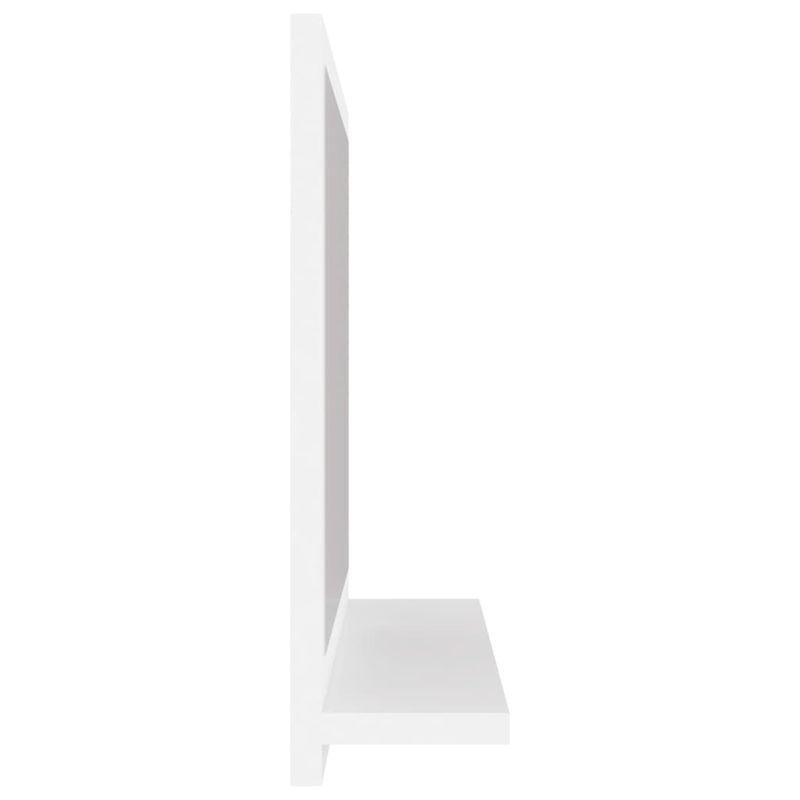 Casa si Gradina - Mobilier - Comode si corpuri - Masute de toaleta - Oglinda de baie, alb, 40 x 10,5 x 37 cm, PAL - Infinity.ro