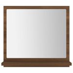 Casa si Gradina - Mobilier - Mobilier baie - Oglinzi baie - Oglinda de baie, stejar maro, 40x10,5x37 cm, lemn compozit - Infinity.ro
