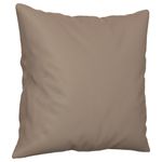 Casa si Gradina - Textile si covoare - Perne si pilote - Perne decorative - Perne decorative, 2 buc., gri taupe, 40x40 cm, microfibra - Infinity.ro