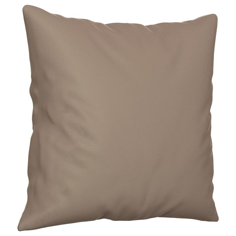 Casa si Gradina - Textile si covoare - Perne si pilote - Perne decorative - Perne decorative, 2 buc., gri taupe, 40x40 cm, microfibra - Infinity.ro
