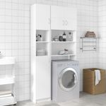 Casa si Gradina - Mobilier - Dulapuri si sifoniere - Dulapuri - Set dulap masina de spalat, alb, lemn prelucrat - Infinity.ro
