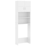 Casa si Gradina - Mobilier - Dulapuri si sifoniere - Dulapuri - Set dulap masina de spalat, alb, lemn prelucrat - Infinity.ro