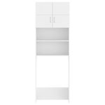 Casa si Gradina - Mobilier - Dulapuri si sifoniere - Dulapuri - Set dulap masina de spalat, alb, lemn prelucrat - Infinity.ro