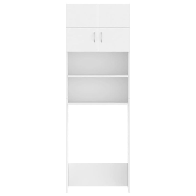 Casa si Gradina - Mobilier - Dulapuri si sifoniere - Dulapuri - Set dulap masina de spalat, alb, lemn prelucrat - Infinity.ro