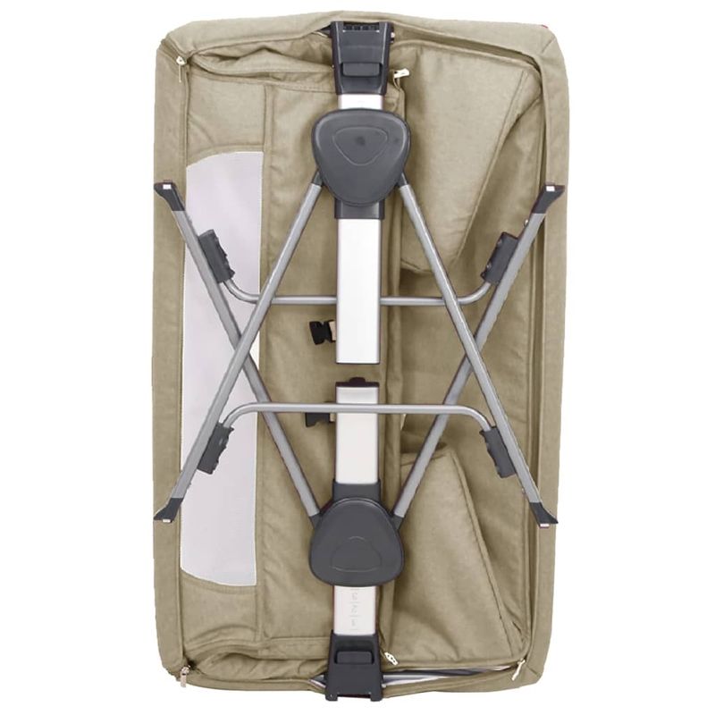 Casa si Gradina - Mobilier - Mobilier copii - Patuturi copii - Pat pentru copii cu saltea, gri taupe, panza textil - Infinity.ro