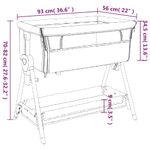 Casa si Gradina - Mobilier - Mobilier copii - Patuturi copii - Pat pentru copii cu saltea, gri taupe, panza textil - Infinity.ro