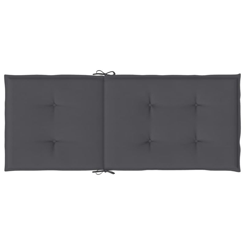 Casa si Gradina - Textile si covoare - Perne si pilote - Perne decorative - Perne scaun cu spatar inalt, 6 buc. antracit 120x50x3 cm textil - Infinity.ro