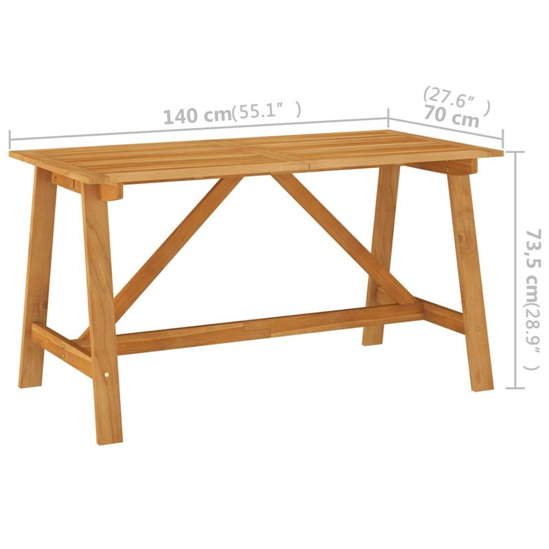 Casa si Gradina - Gradina si terasa - Mobilier exterior - Seturi mobila gradina - Set de masa pentru gradina, 5 piese, gri - Infinity.ro