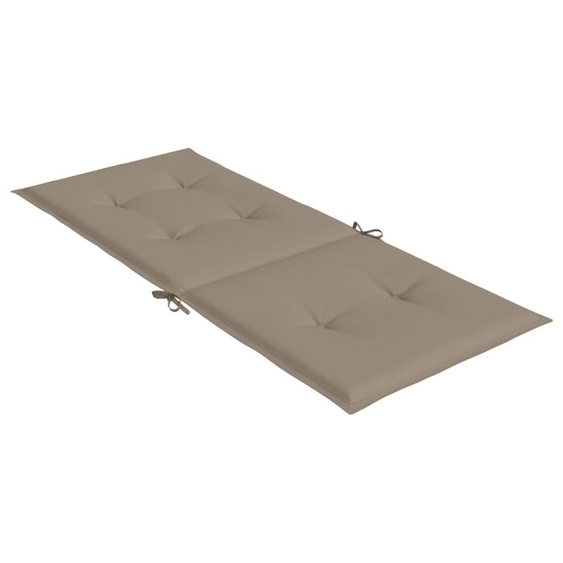 Casa si Gradina - Textile si covoare - Perne si pilote - Perne decorative - Perne scaun cu spatar inalt, gri taupe, 120x50x3 cm, textil, cantitate în pachet: 4 - Infinity.ro