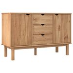Casa si Gradina - Mobilier - Comode si corpuri - Comode - Servanta OTTA, 113,5x43x73 cm, lemn masiv de pin - Infinity.ro