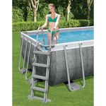 Casa si Gradina - Constructii - Scari si accesorii interioare - Alte accesorii pentru piscine - Bestway Scara pentru piscina cu , 122 cm - Infinity.ro