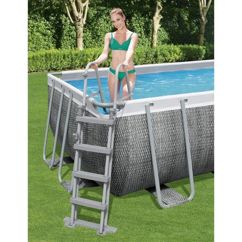 Casa si Gradina - Constructii - Scari si accesorii interioare - Alte accesorii pentru piscine - Bestway Scara pentru piscina cu , 122 cm - Infinity.ro