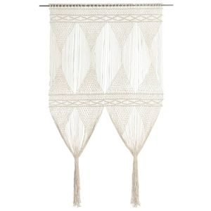 Perdea macrame, 140 x 240 cm, bumbac