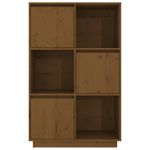 Casa si Gradina - Mobilier - Comode si corpuri - Corpuri bucatarie - Dulap inalt, maro miere, 74x35x117 cm, lemn masiv de pin - Infinity.ro