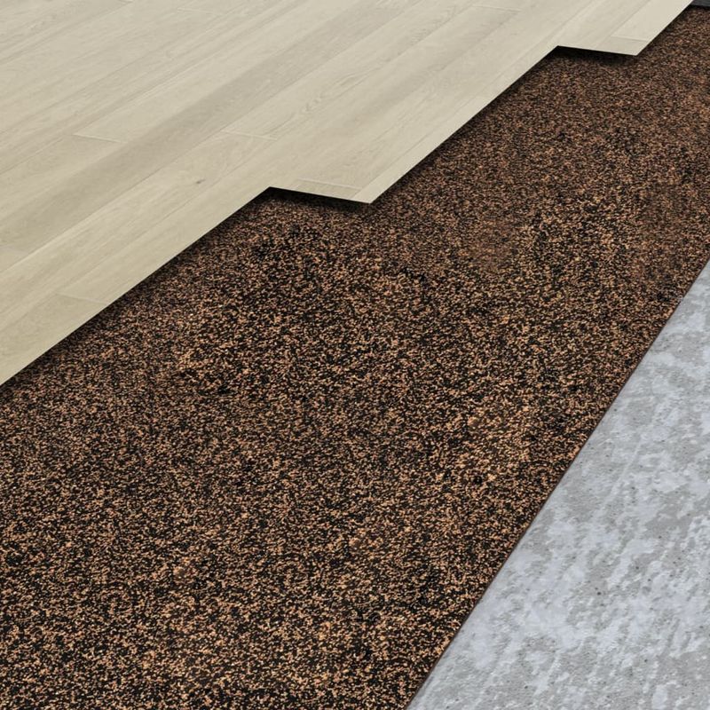 Casa si Gradina - Constructii - Materiale constructii - Silicon, spume si solutii tehnice - Rola din pluta cauciucata,  100x200 cm, 2 mm - Infinity.ro