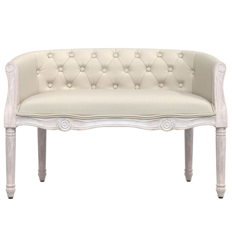 Casa si Gradina - Mobilier - Canapele si coltare - Banchete - Banca, bej, 98x56x69 cm, in - Infinity.ro