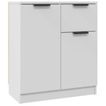 Casa si Gradina - Mobilier - Comode si corpuri - Comode - Servanta, alb, 60x30x70 cm, lemn prelucrat - Infinity.ro