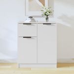 Casa si Gradina - Mobilier - Comode si corpuri - Comode - Servanta, alb, 60x30x70 cm, lemn prelucrat - Infinity.ro