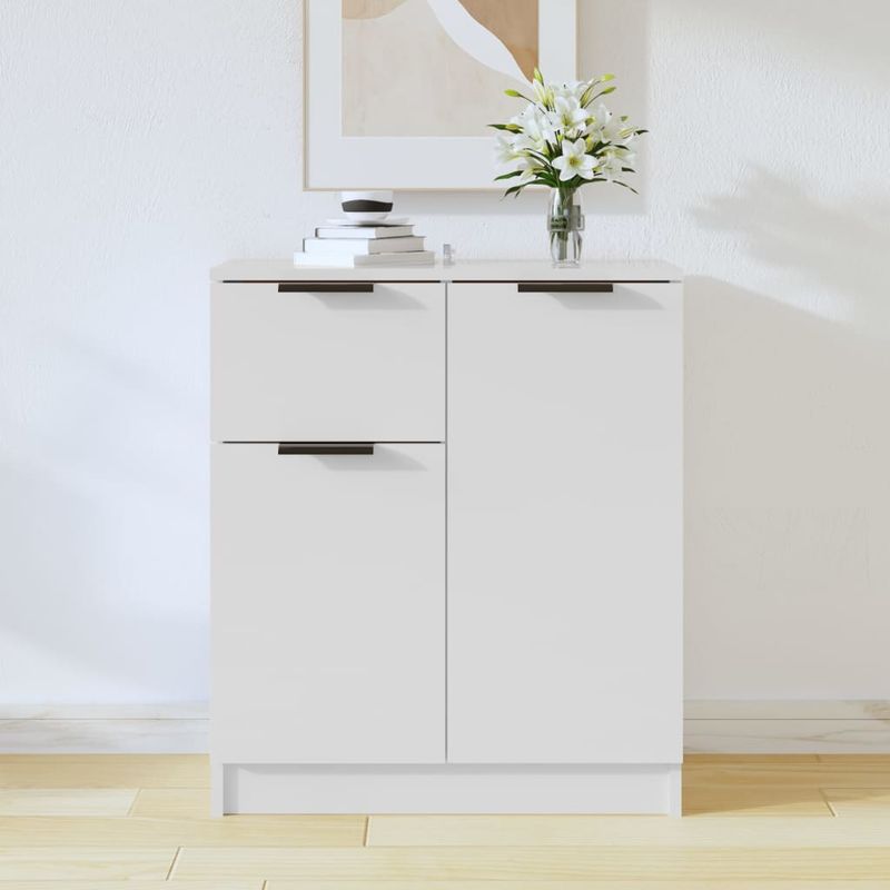 Casa si Gradina - Mobilier - Comode si corpuri - Comode - Servanta, alb, 60x30x70 cm, lemn prelucrat - Infinity.ro