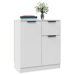 Casa si Gradina - Mobilier - Comode si corpuri - Comode - Servanta, alb, 60x30x70 cm, lemn prelucrat - Infinity.ro