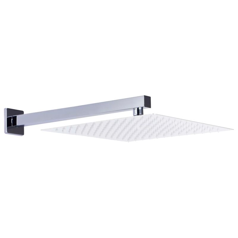 Casa si Gradina - Sanitare - Cazi si cabine de dus - Cadite dus - Brat suport dus, patrat, argintiu, 40 cm, otel inoxidabil 201 - Infinity.ro