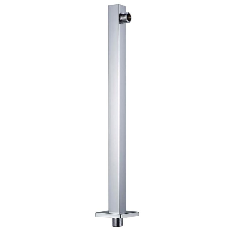 Casa si Gradina - Sanitare - Cazi si cabine de dus - Cadite dus - Brat suport dus, patrat, argintiu, 40 cm, otel inoxidabil 201 - Infinity.ro