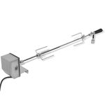 Electronice si Electrocasnice - Aragazuri, cuptoare si hote - Cuptoare - Cuptoare electrice - Rotisor cu motor profesional pentru BBQ, otel, 900 mm - Infinity.ro