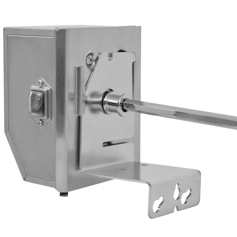 Electronice si Electrocasnice - Aragazuri, cuptoare si hote - Cuptoare - Cuptoare electrice - Rotisor cu motor profesional pentru BBQ, otel, 900 mm - Infinity.ro