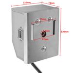 Electronice si Electrocasnice - Aragazuri, cuptoare si hote - Cuptoare - Cuptoare electrice - Rotisor cu motor profesional pentru BBQ, otel, 900 mm - Infinity.ro