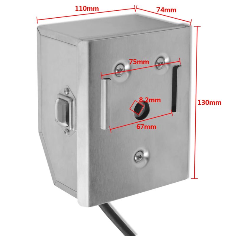 Electronice si Electrocasnice - Aragazuri, cuptoare si hote - Cuptoare - Cuptoare electrice - Rotisor cu motor profesional pentru BBQ, otel, 900 mm - Infinity.ro
