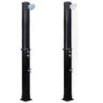 Casa si Gradina - Gradina si terasa - Piscine si accesorii - Accesorii piscine - Dus solar de exterior cu cap de dus și robinet, 40 L, negru - Infinity.ro