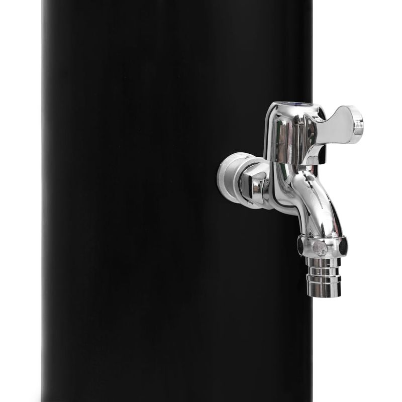 Casa si Gradina - Gradina si terasa - Piscine si accesorii - Accesorii piscine - Dus solar de exterior cu cap de dus și robinet, 40 L, negru - Infinity.ro