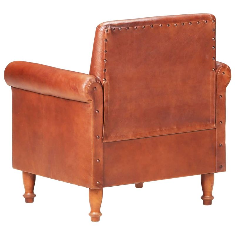 Casa si Gradina - Mobilier - Scaune si fotolii - Fotolii - Fotoliu, maro, piele naturala - Infinity.ro