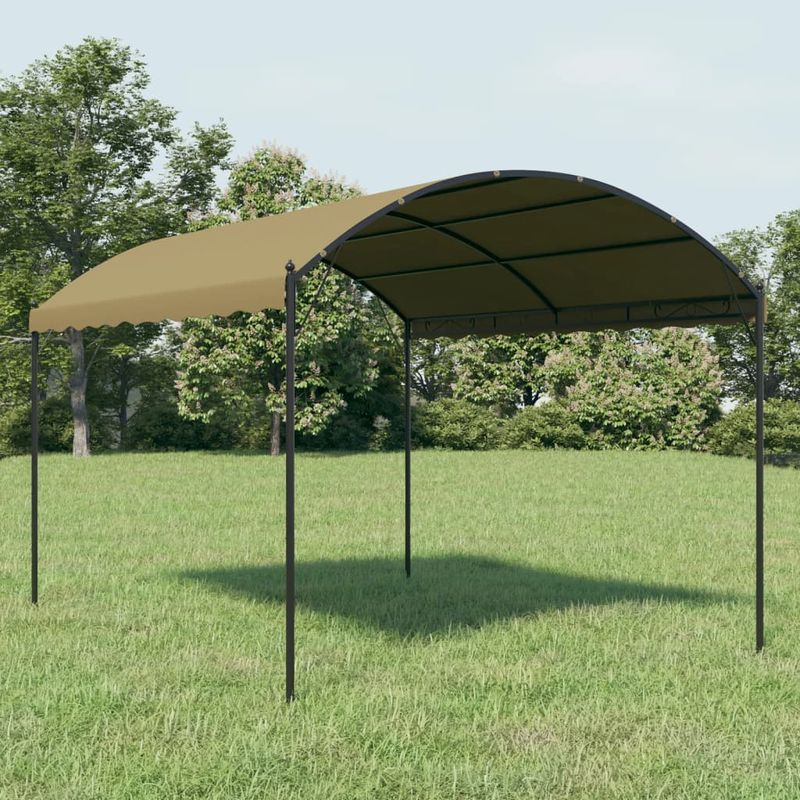 Casa si Gradina - Gradina si terasa - Umbrele si pavilioane - Umbrele - Copertina de soare, gri taupe, 4x3x2,6 m, 180 g/m² - Infinity.ro