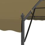 Casa si Gradina - Gradina si terasa - Umbrele si pavilioane - Umbrele - Copertina de soare, gri taupe, 4x3x2,6 m, 180 g/m² - Infinity.ro